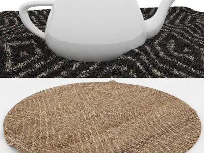 Rugs No 122 Low-poly 3D model