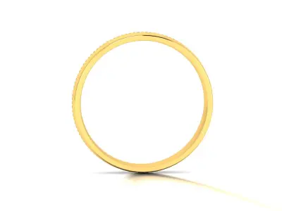 Band 3dm Render Details gold wedding 3D print model