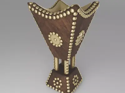Badawi Incense Burner Arab  3D model