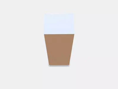 PAX - FARDAL Wardrobe combination 1 Low-poly 3D model