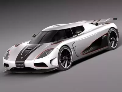Koenigsegg Agera R 2012 3D model