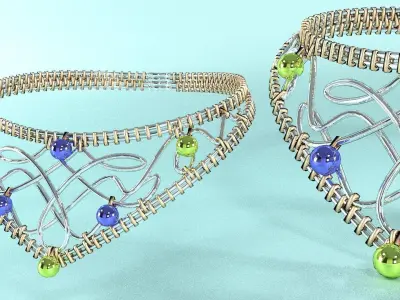 accessory for neck 3D model