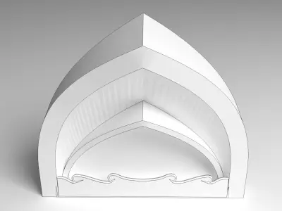 Indian Arch 3D model