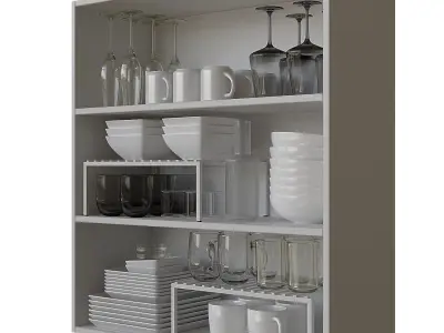 Set Of Dishes 4 3D model