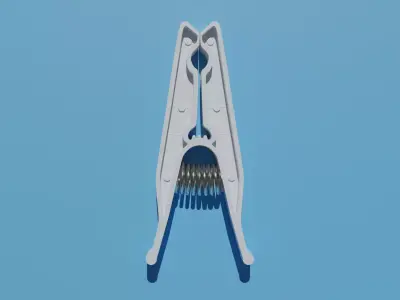 Clothespin 3D print model
