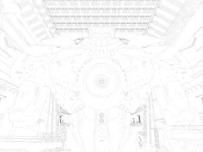 The Pacific Ocean           Machine armor 3D model