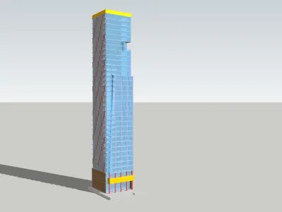 Highrise Mass 3D model