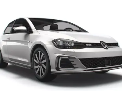 Volkswagen Golf TGE 3door Typ 5G 2017 3D model