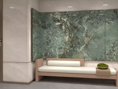 Modern Luxury Car Park - Garage 3D model