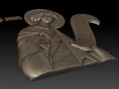 Prophet Daniel 3D model