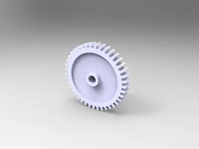 Gearwheel 42 and 13 3D print model