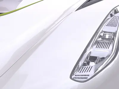 Koenigsegg Jesko 2020 3D model