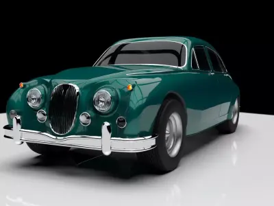 Jaguar Mark II Alias Model 3D model