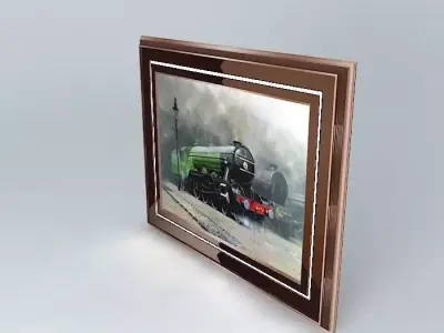 Painting FLYING SCOT Free 3D model