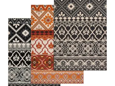 Rug Set 2164 3D model