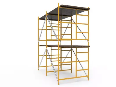 Scaffolding 3D model