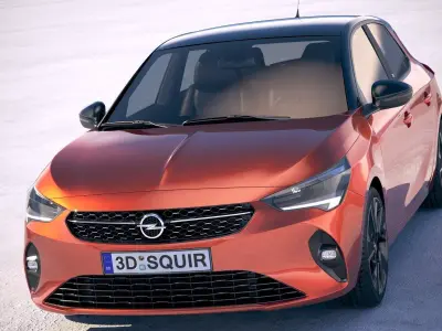 Opel Corsa-e 2020 3D model
