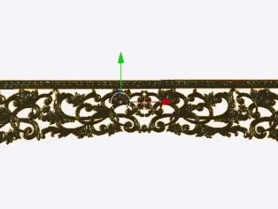 Curtain  accessories CNC model 3D model 03 3D model