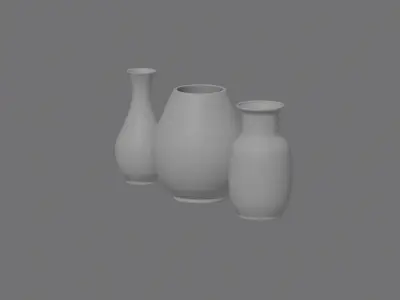 Vases 3D model