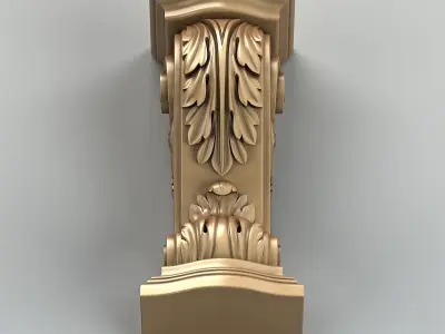 Corbel 011 3D model
