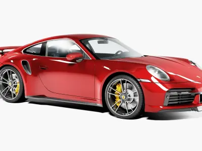 Porsche 911 Turbo S 3D model