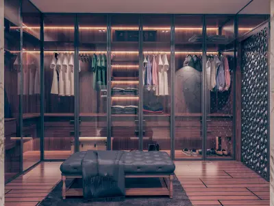  master bedroom furniture 3D model