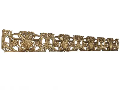 Ornament Element Molding 035 Low-poly 3D model