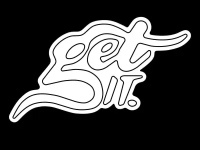Get It Neon Sign 3D model