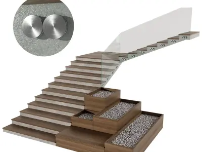 STAIR NO45 A 3D model
