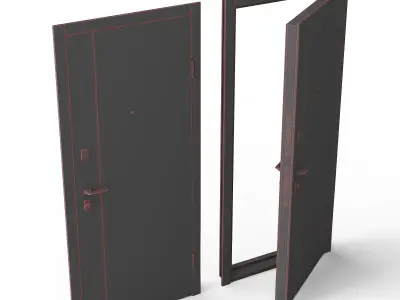 Yoluum Door 3D model