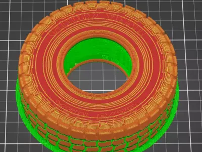 OFF Road Tires 3D print model