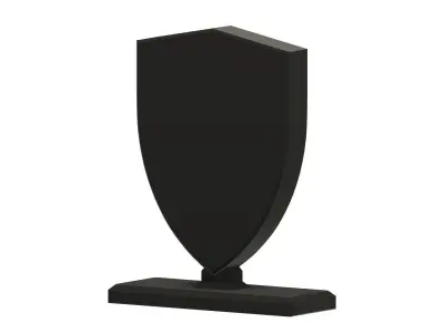 Stand Logo Ferrari 3D print model