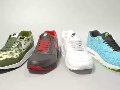 Nike Air Max 1  v1 3D model