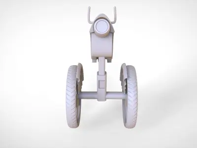 Futuristic Motorcycle Concept 3D model