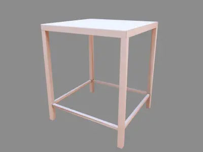 Table Low-poly 3D model buy