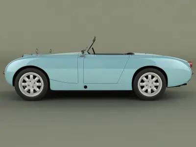 Austin-Healey Sprite Mk1 3D model