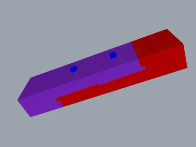 okkakedaisentsugi Low-poly 3D model
