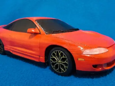 Mitsubishi Eclipse coches coleccion  3D print model