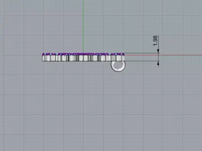 snowflake 3D print model