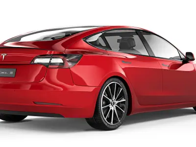 Tesla Model 3 Performance 2022 3D model