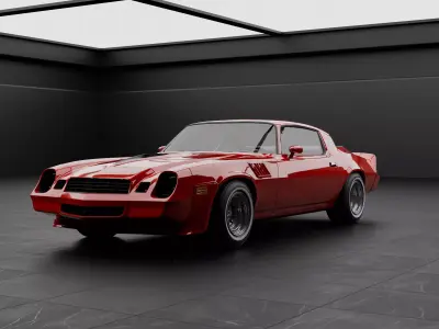 1979 Z28 Camaro 3D model