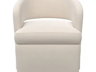 Kourtney Swivel Lounge Chair 3D model