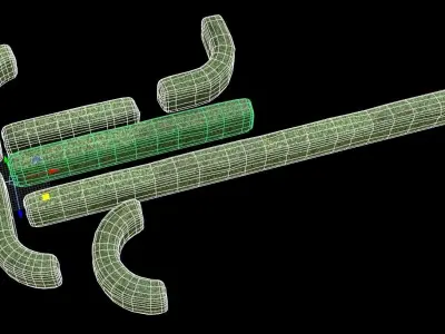 Hedge bush - Game Ready - Low-poly 3D model