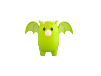 Dragon Character 3D model purchase