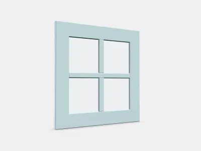 STENSUND Glass by 5 Low-poly 3D model