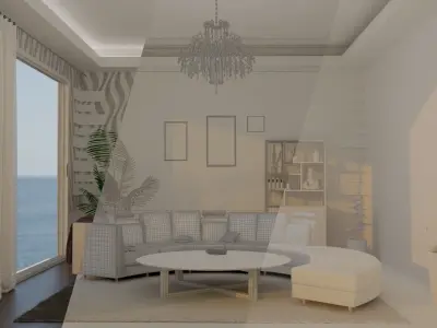 Modern Room collection  3D model