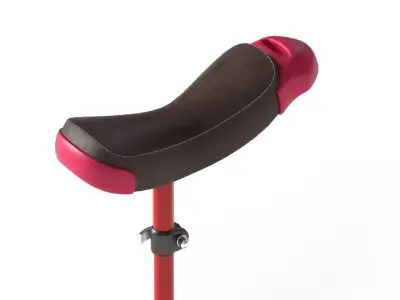 Unibicycle  Low-poly 3D model