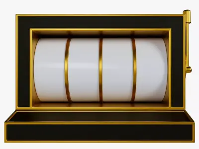 GOLD SLOT NEW 13 3D model