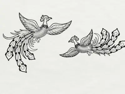 asian phoenix - Krimson Lee 3D print model