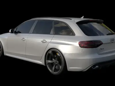 Audi RS 4 B8 3D model